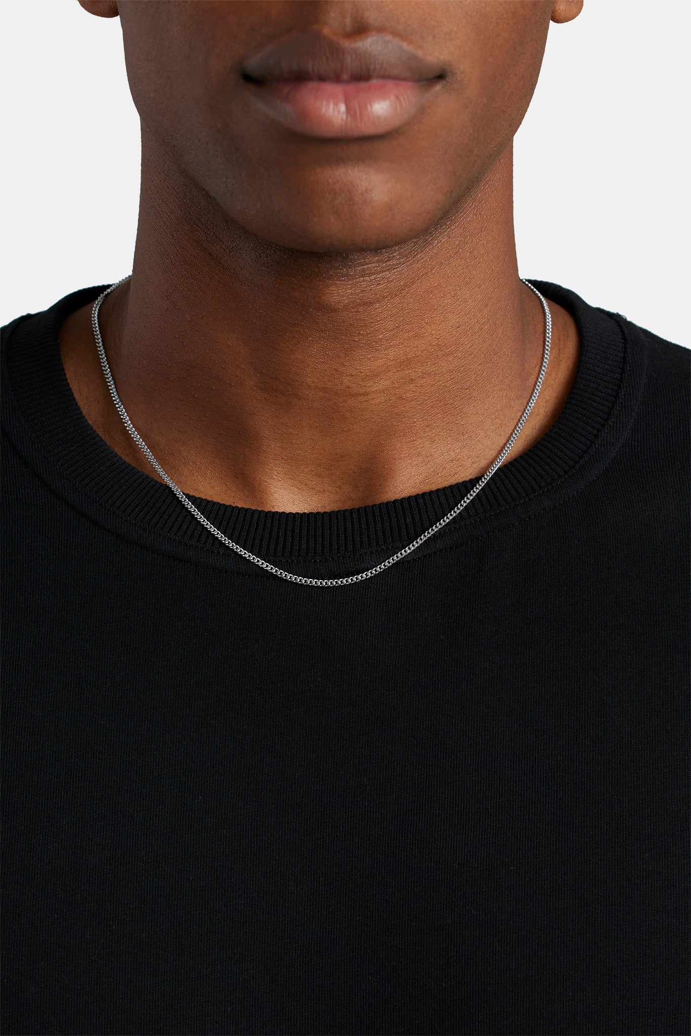 Curb Chain - 2mm - White