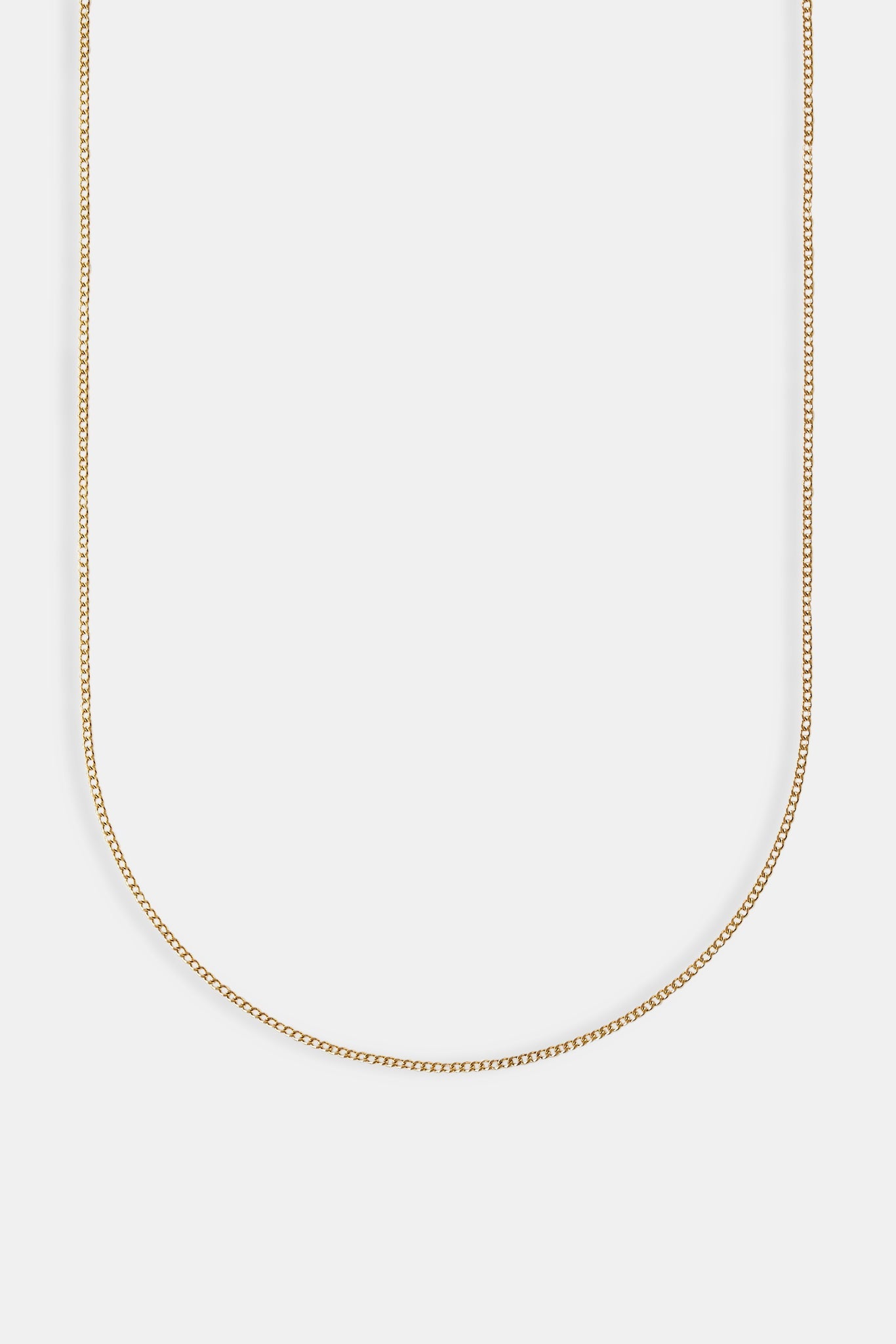 Micro Cuban Chain - 1.5mm - Gold