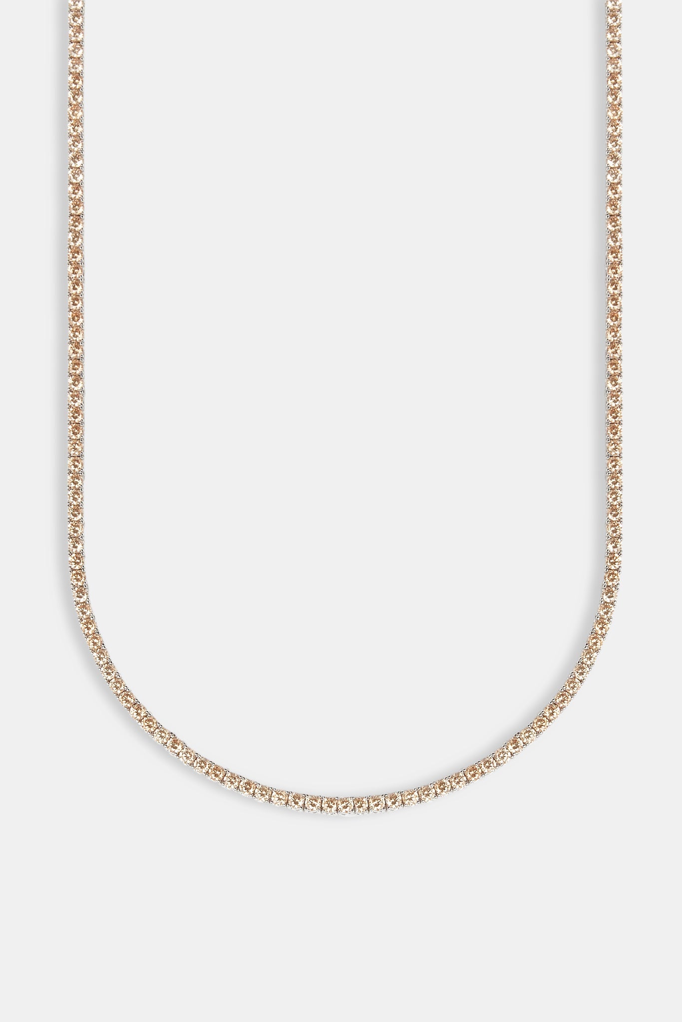 Champagne Tennis Chain - 3mm