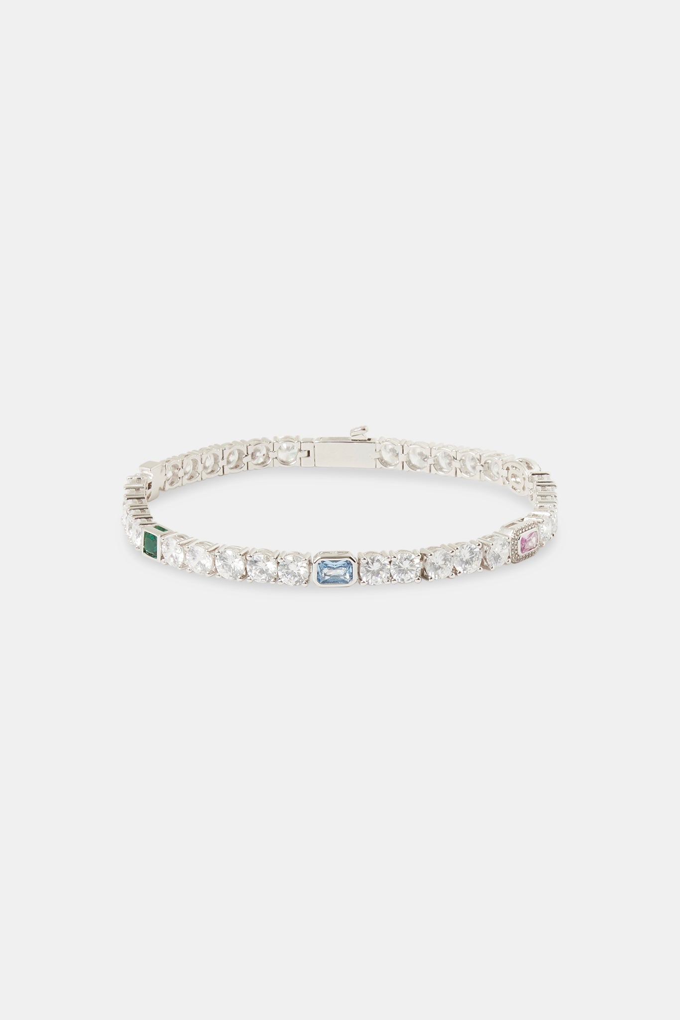 Multi Gemstone Tennis Bracelet - 5mm