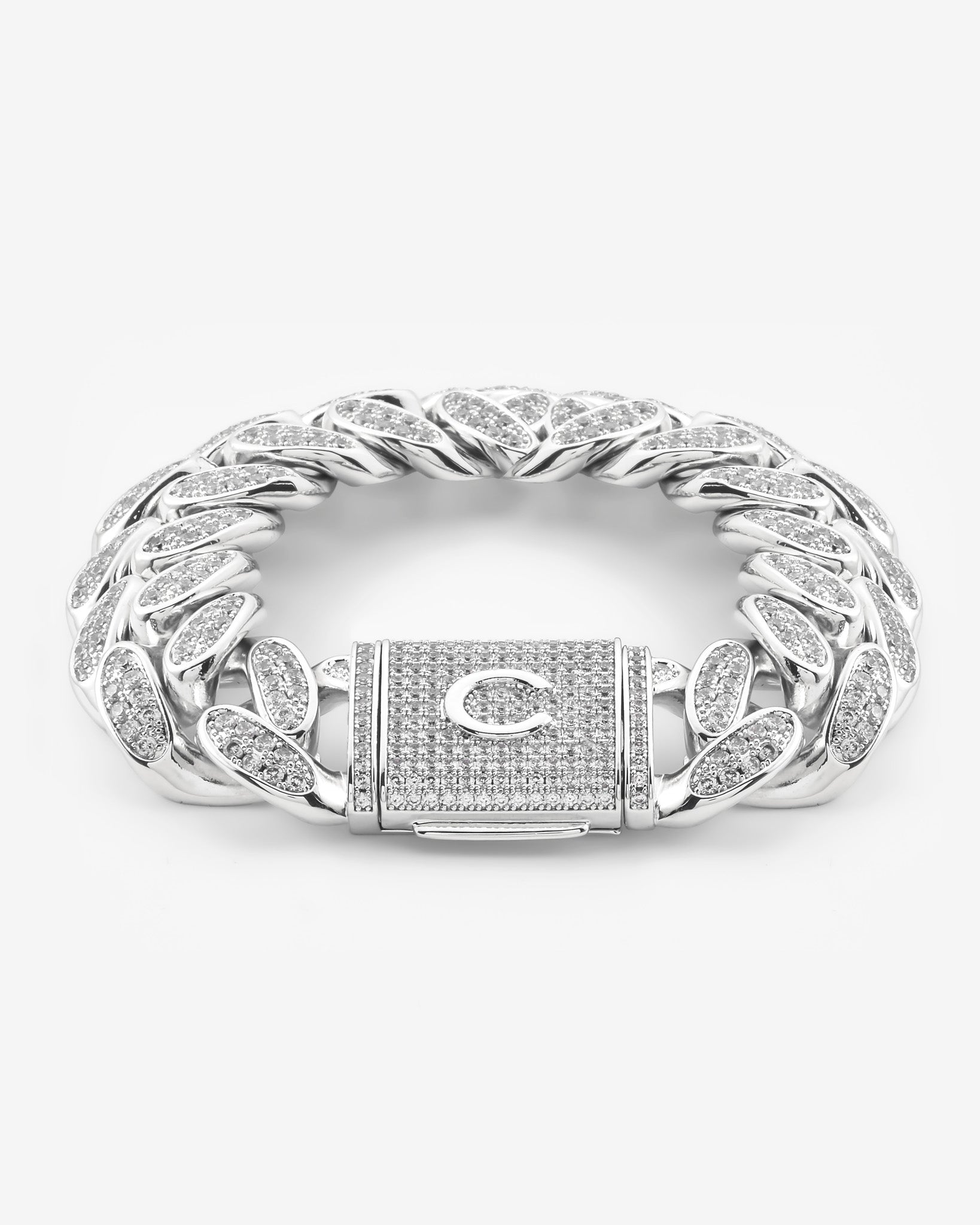 20mm Iced Cuban Bracelet Cernucci US