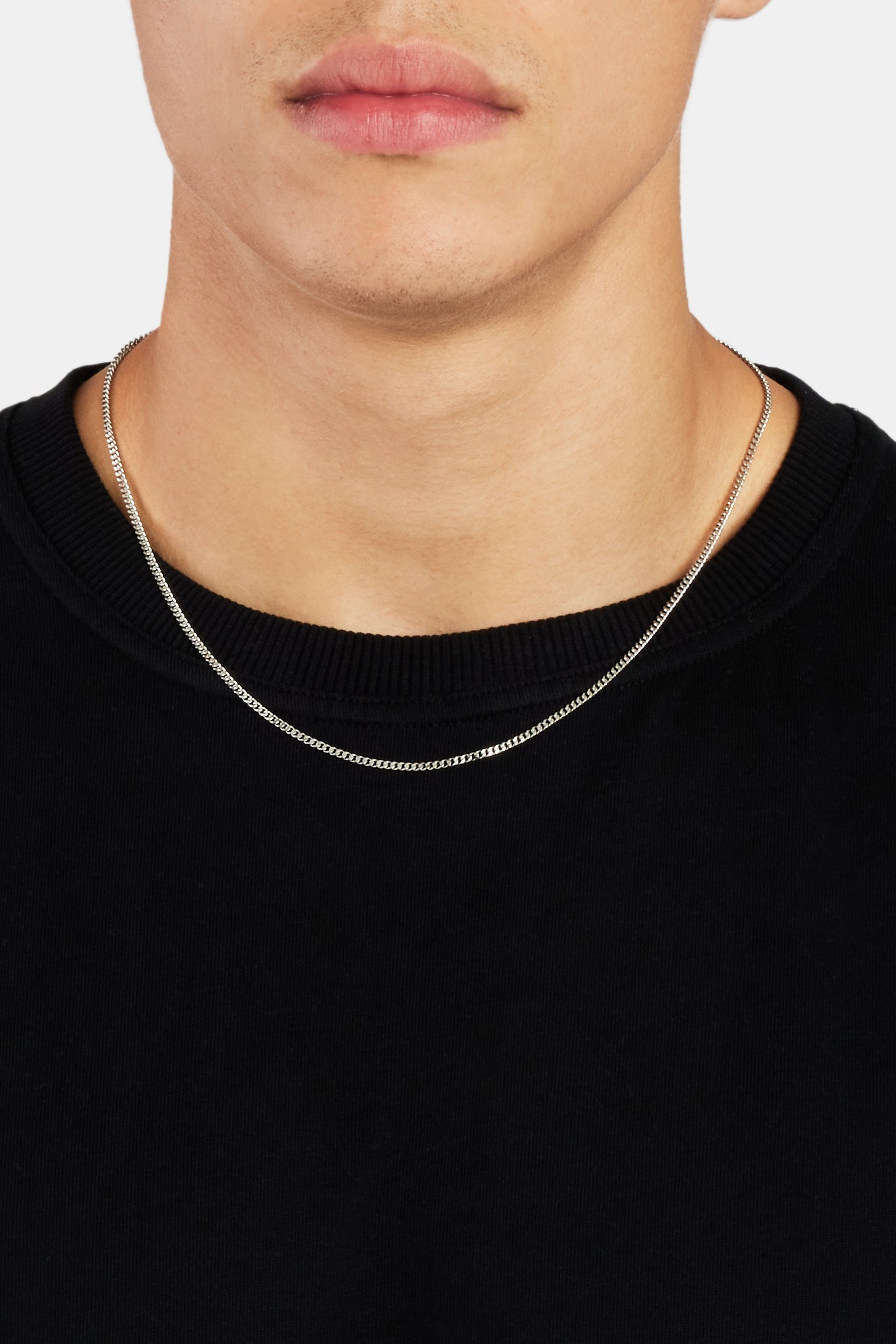 Micro Cuban Chain - 2mm - White