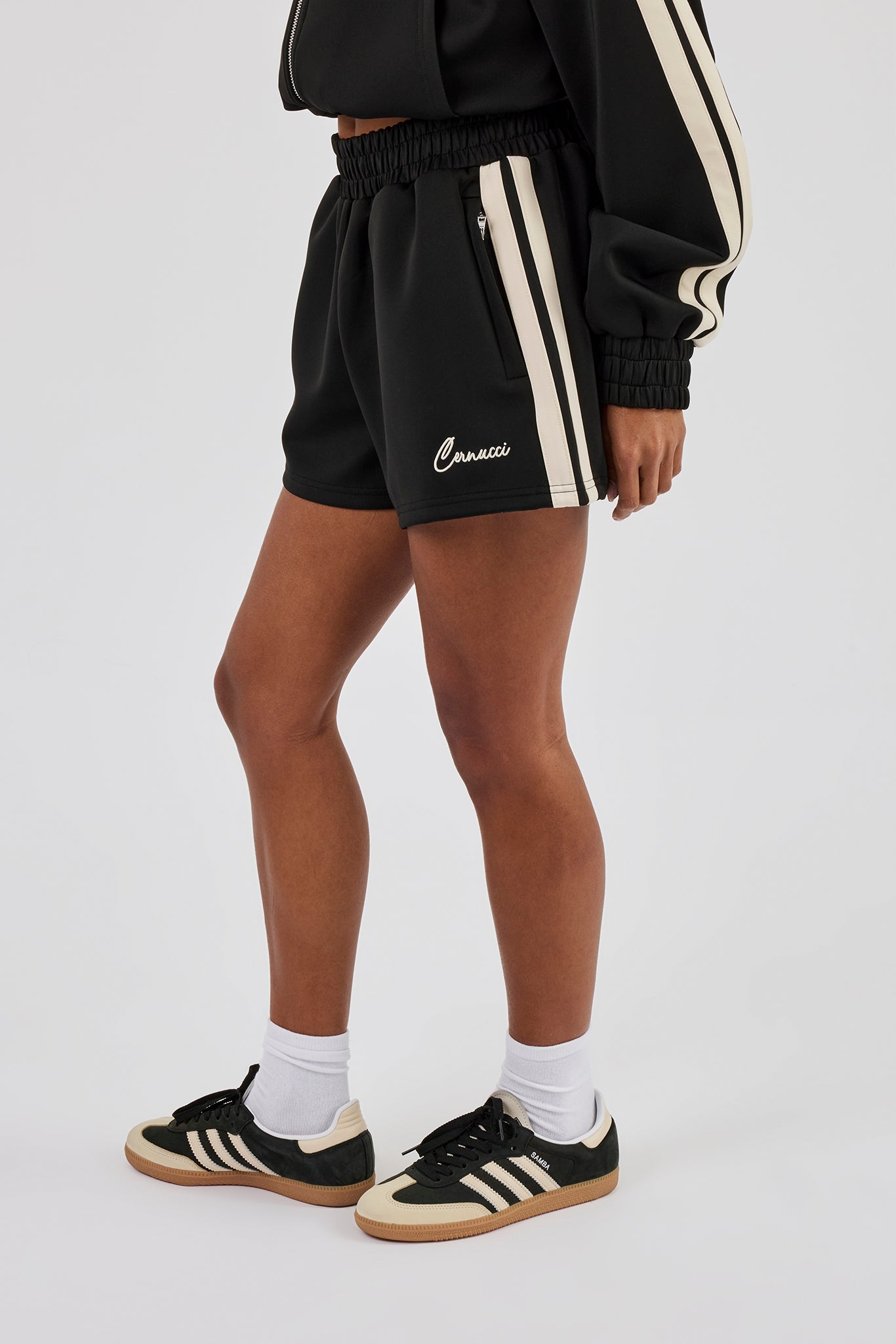 Taping Short - Black | Womens Shorts | Shop Jersey Shorts at