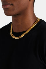 2.5mm Micro Cuban Chain - Gold