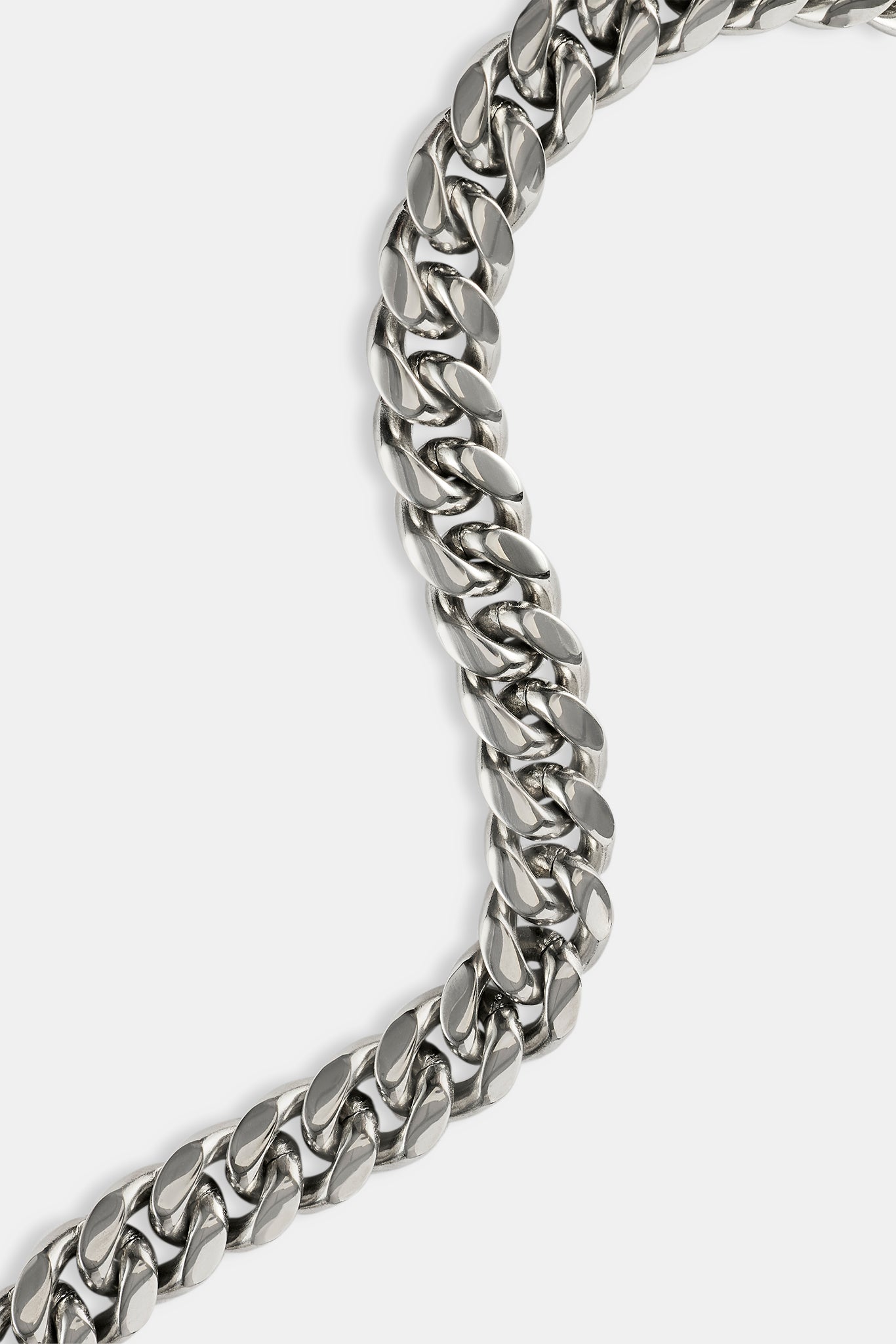 Miami Cuban Link Chain - 12mm - White – Cernucci US