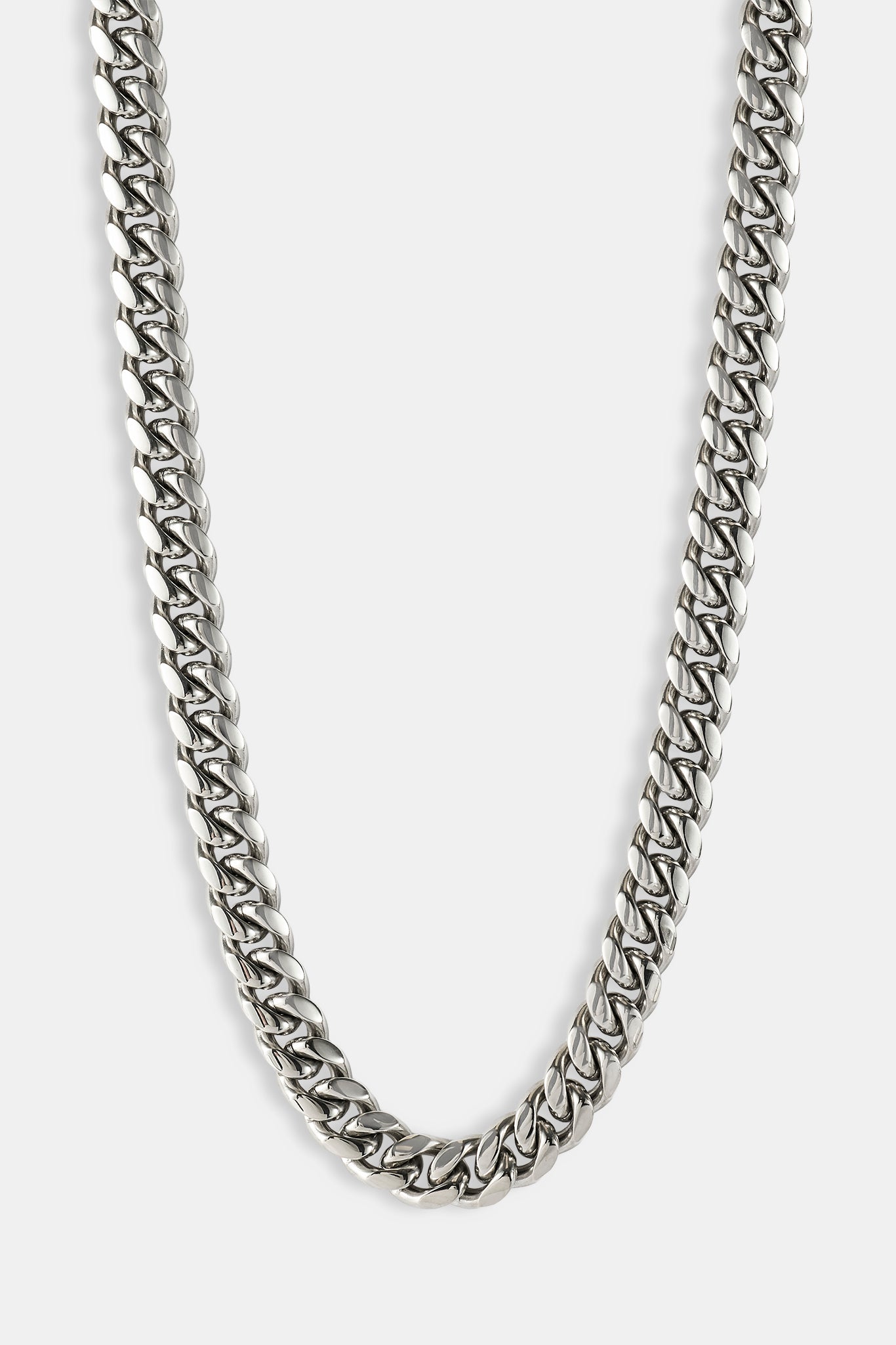 Miami Cuban Link Chain - 12mm - White