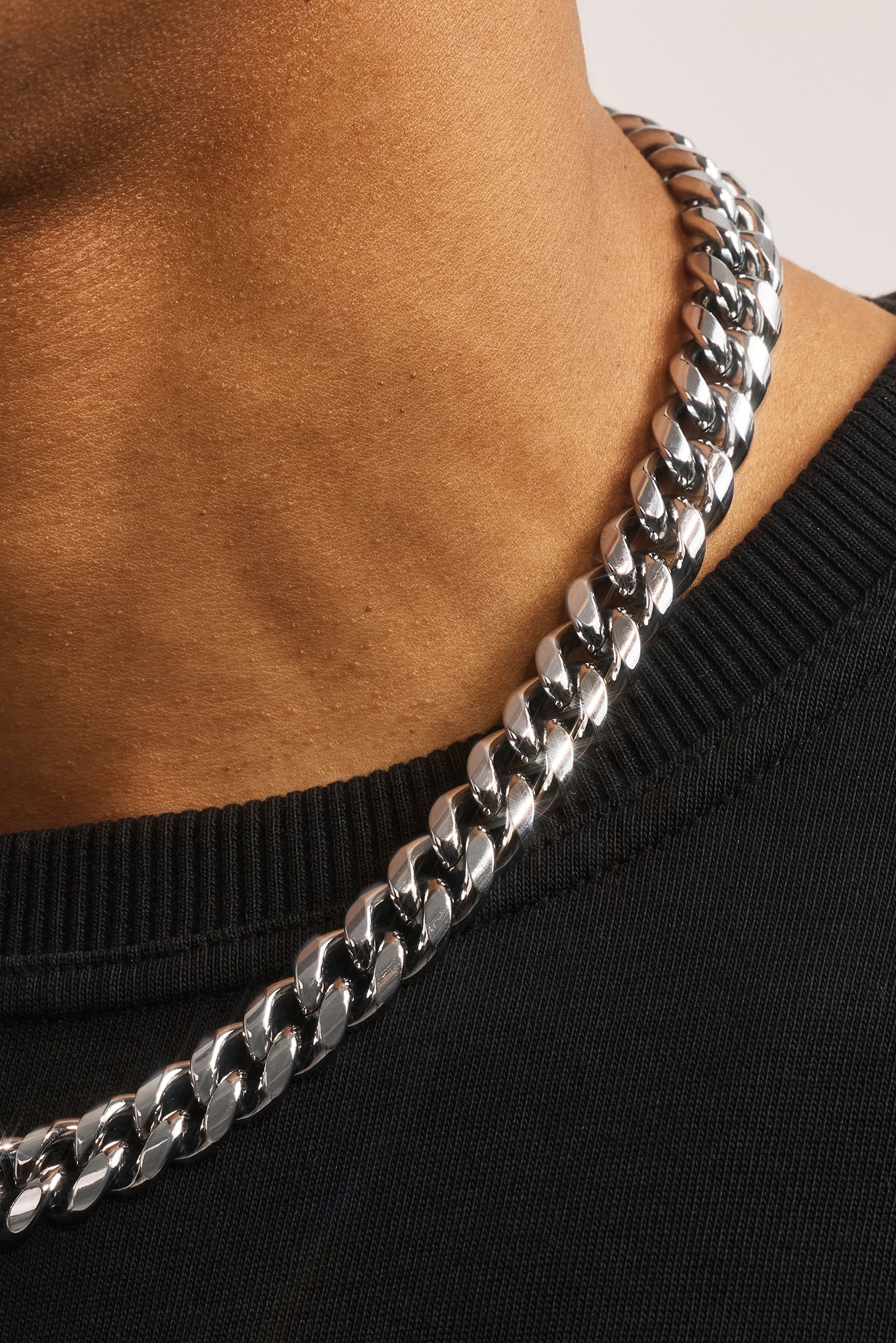 Miami Cuban Link Chain - 12mm - White