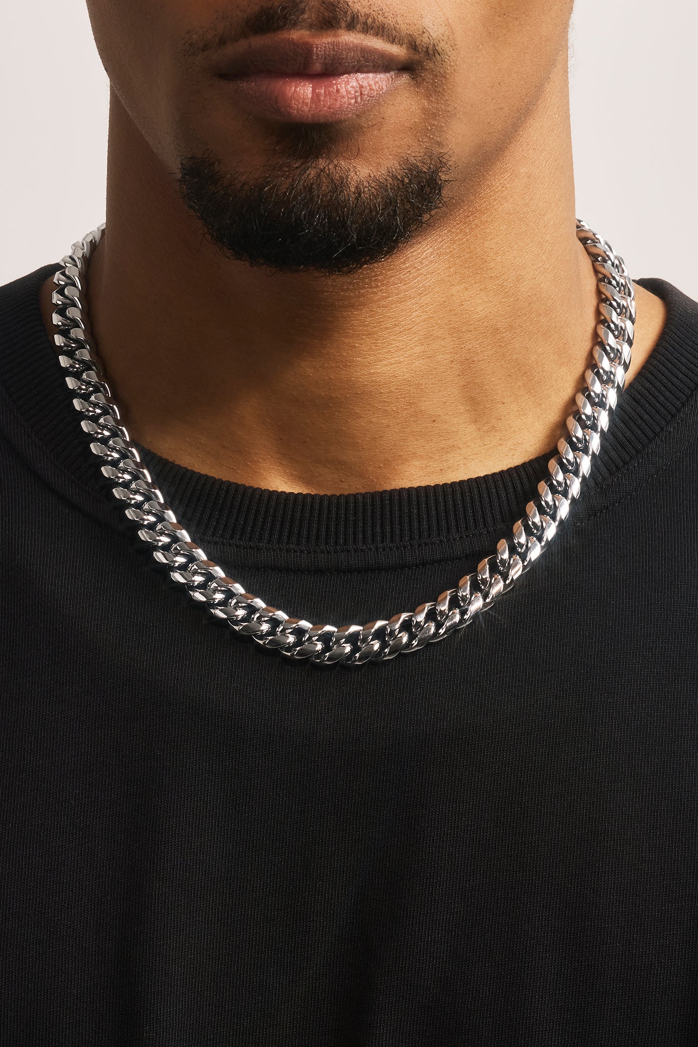 Miami Cuban Link Chain - 12mm - White