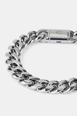 Miami Cuban Link Bracelet - 12mm - White