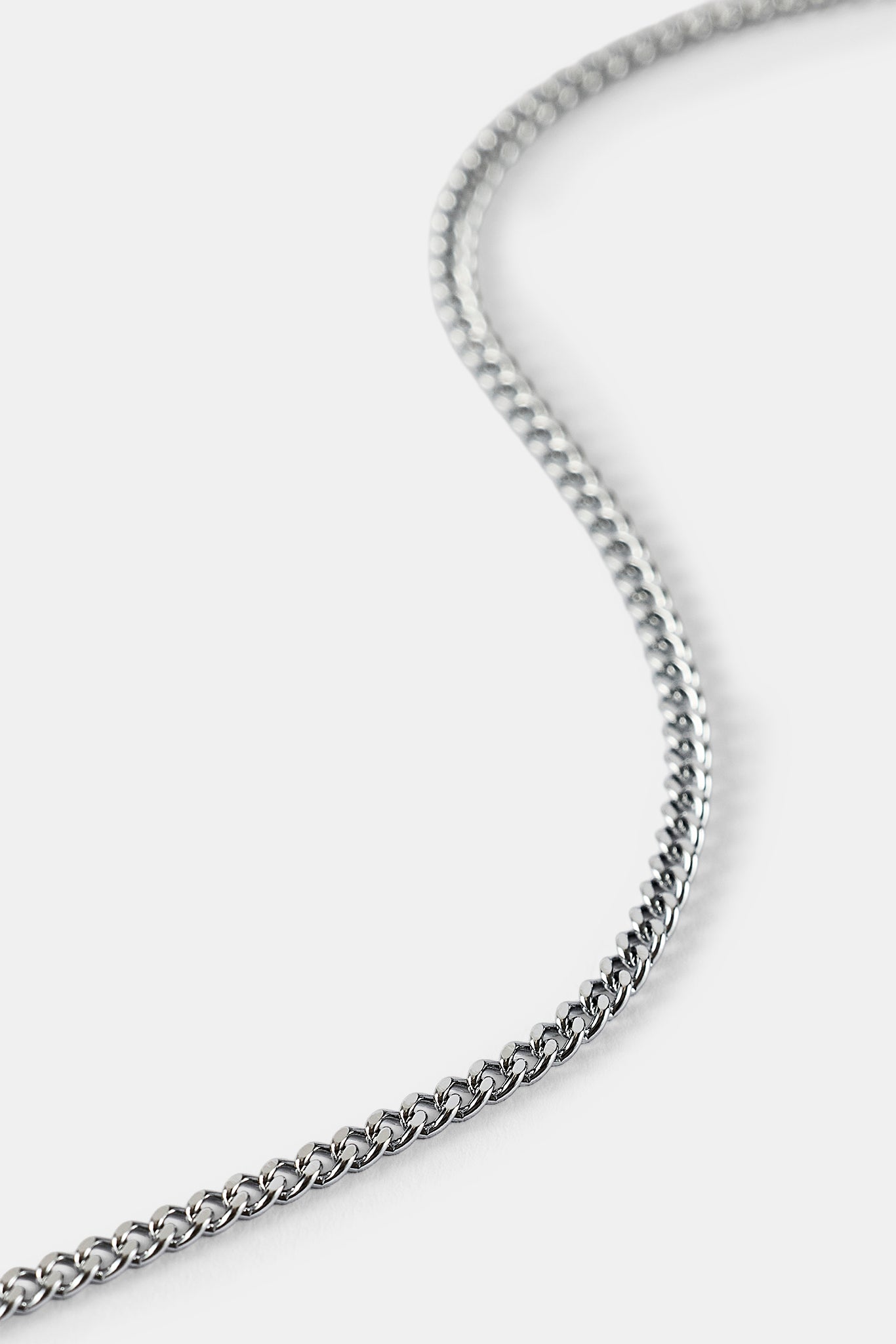 Curb Chain - 2mm - White