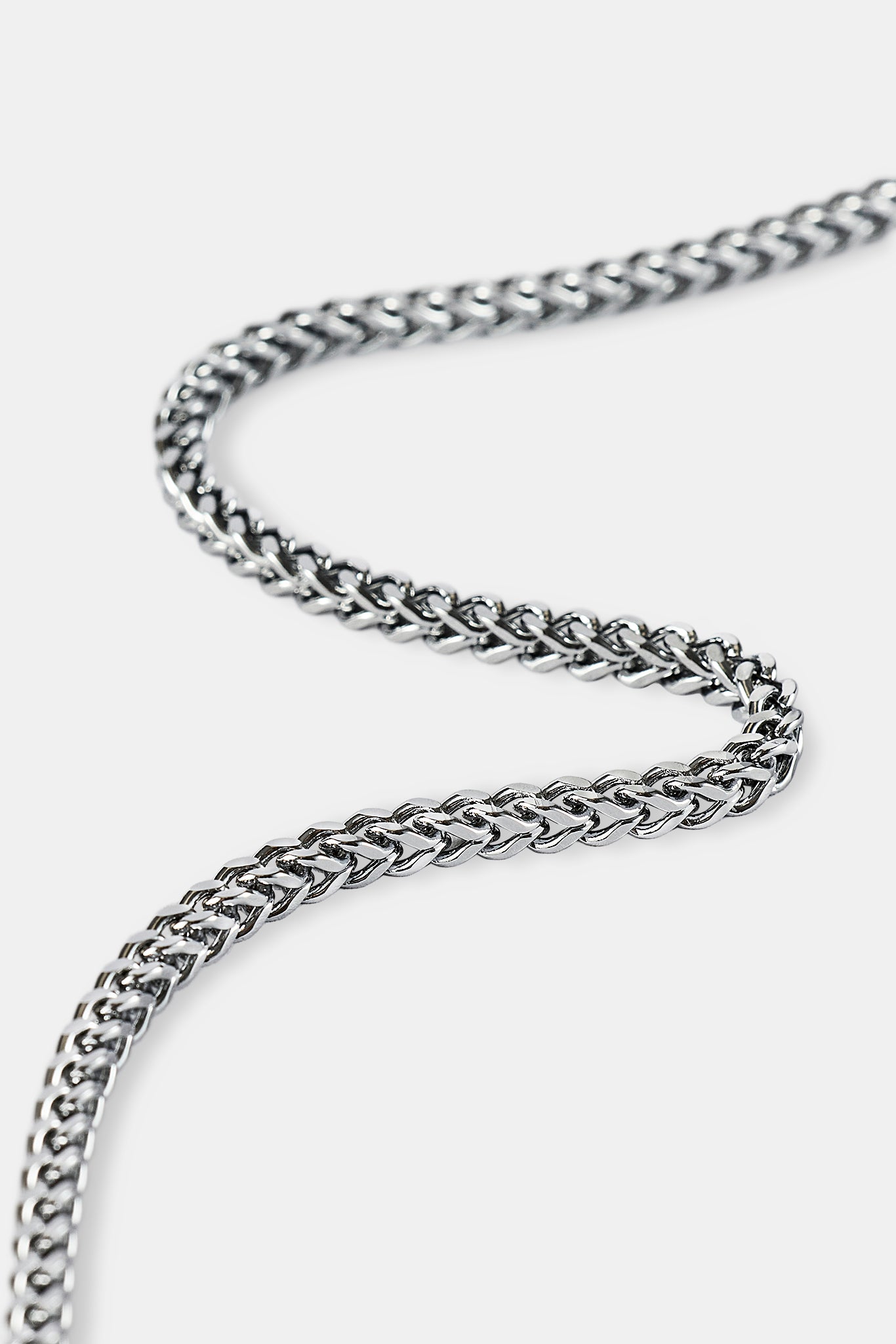Franco Chain - 3mm - White – Cernucci US
