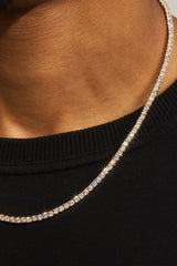 3mm Tennis Chain & Bracelet - Gold