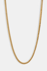 3mm Franco Chain - Gold