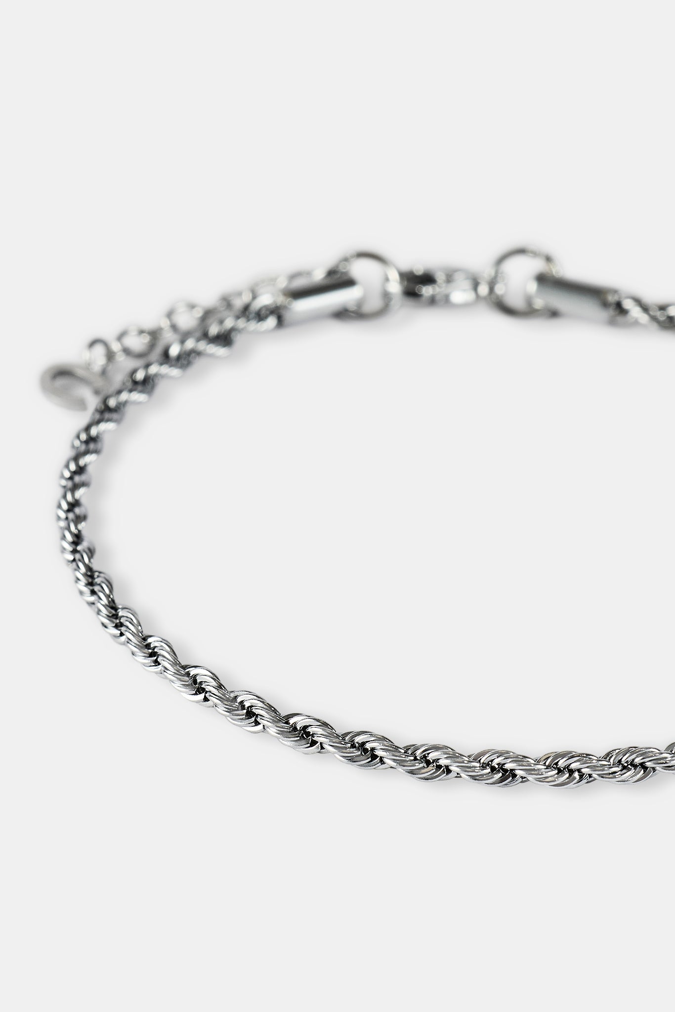 Rope Bracelet - 3mm - White – Cernucci US