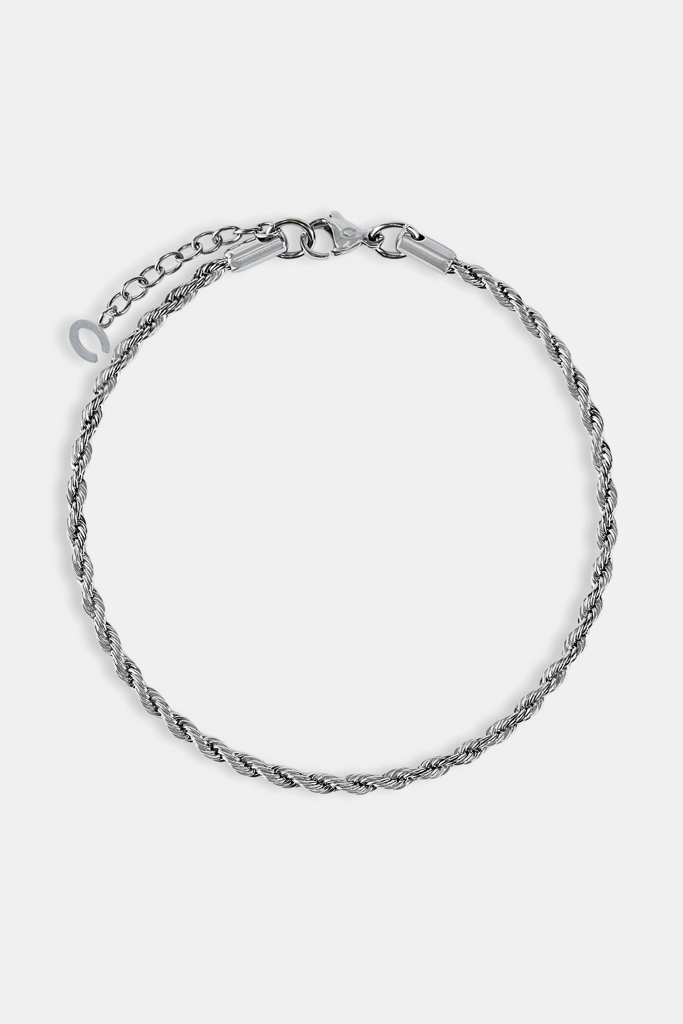 Rope Bracelet - 3mm - White