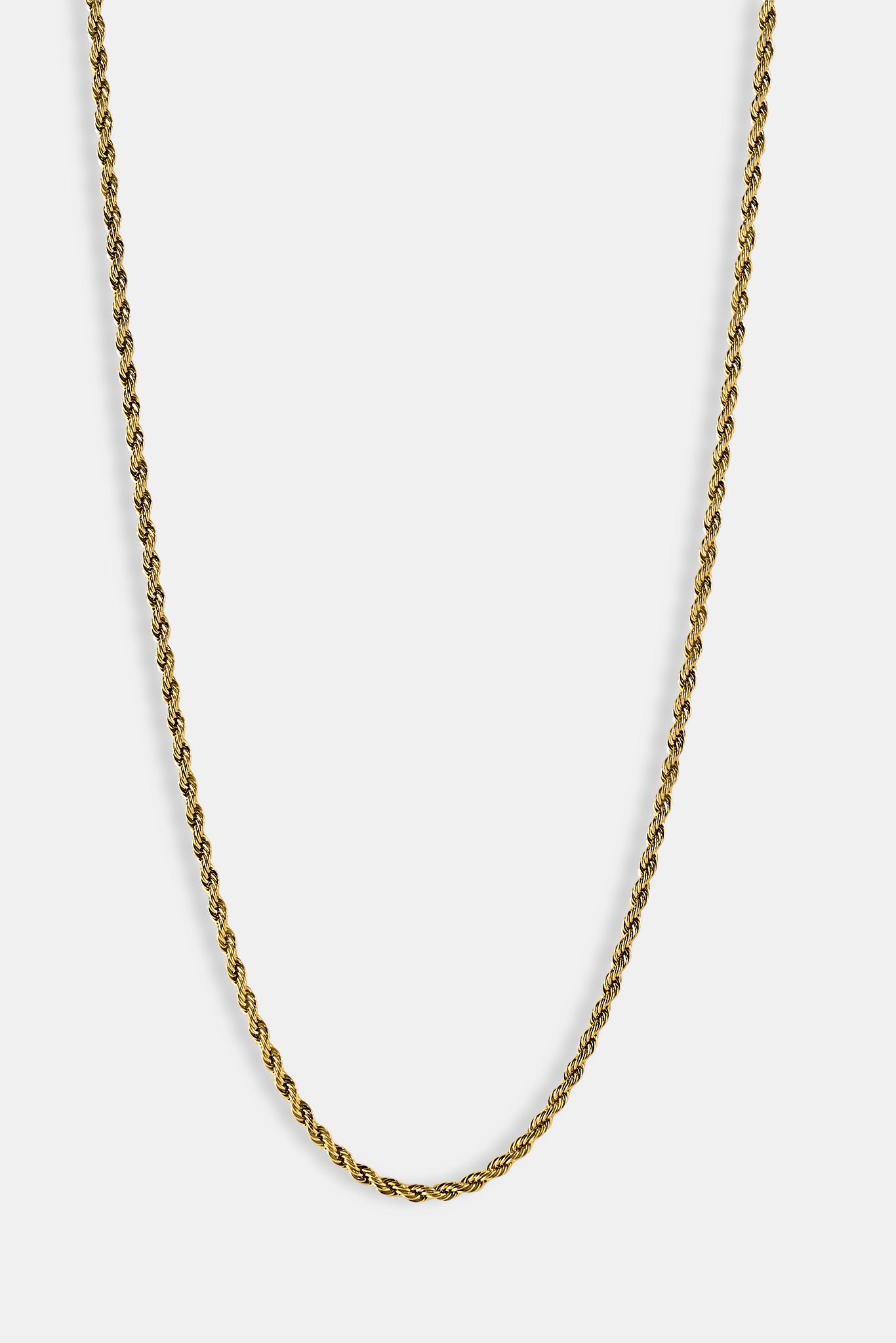3mm Rope Chain - Gold