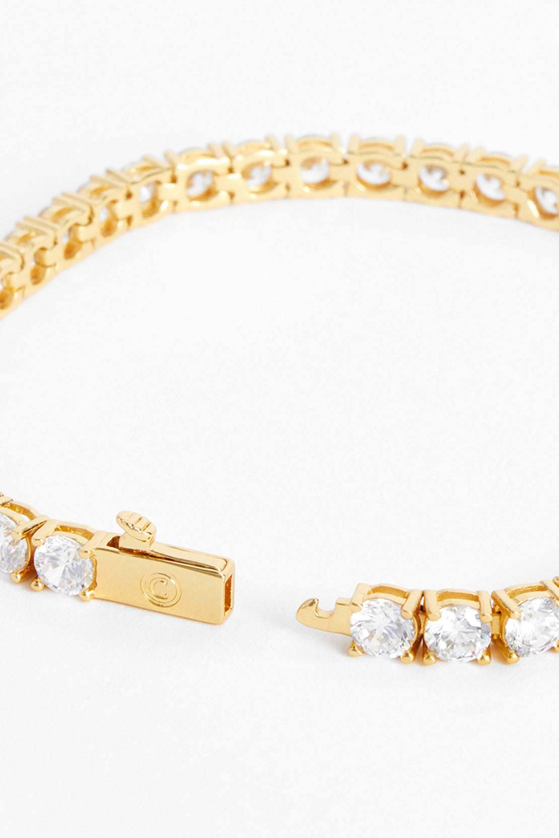 Gold Plated 5mm Tennis Bracelet