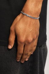 Miami Cuban Bracelet - 5mm - White