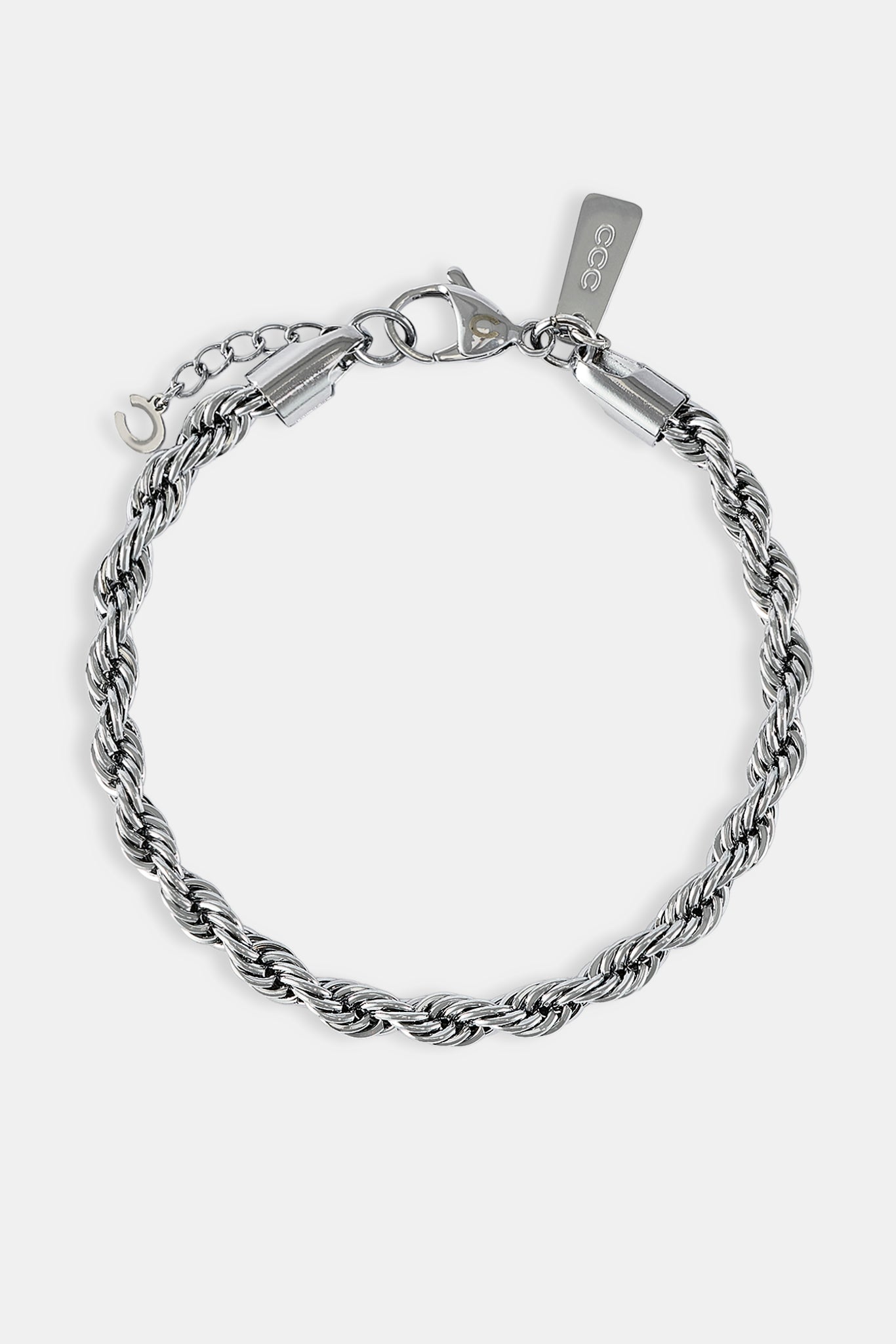Rope Bracelet - 5mm - White