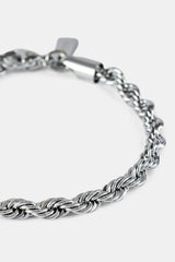 Rope Bracelet - 5mm - White