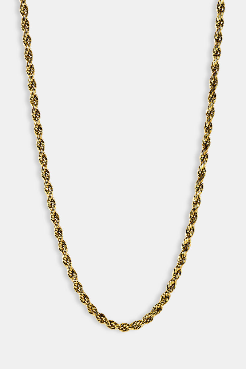 Rope Chain - 5mm - Gold – Cernucci US