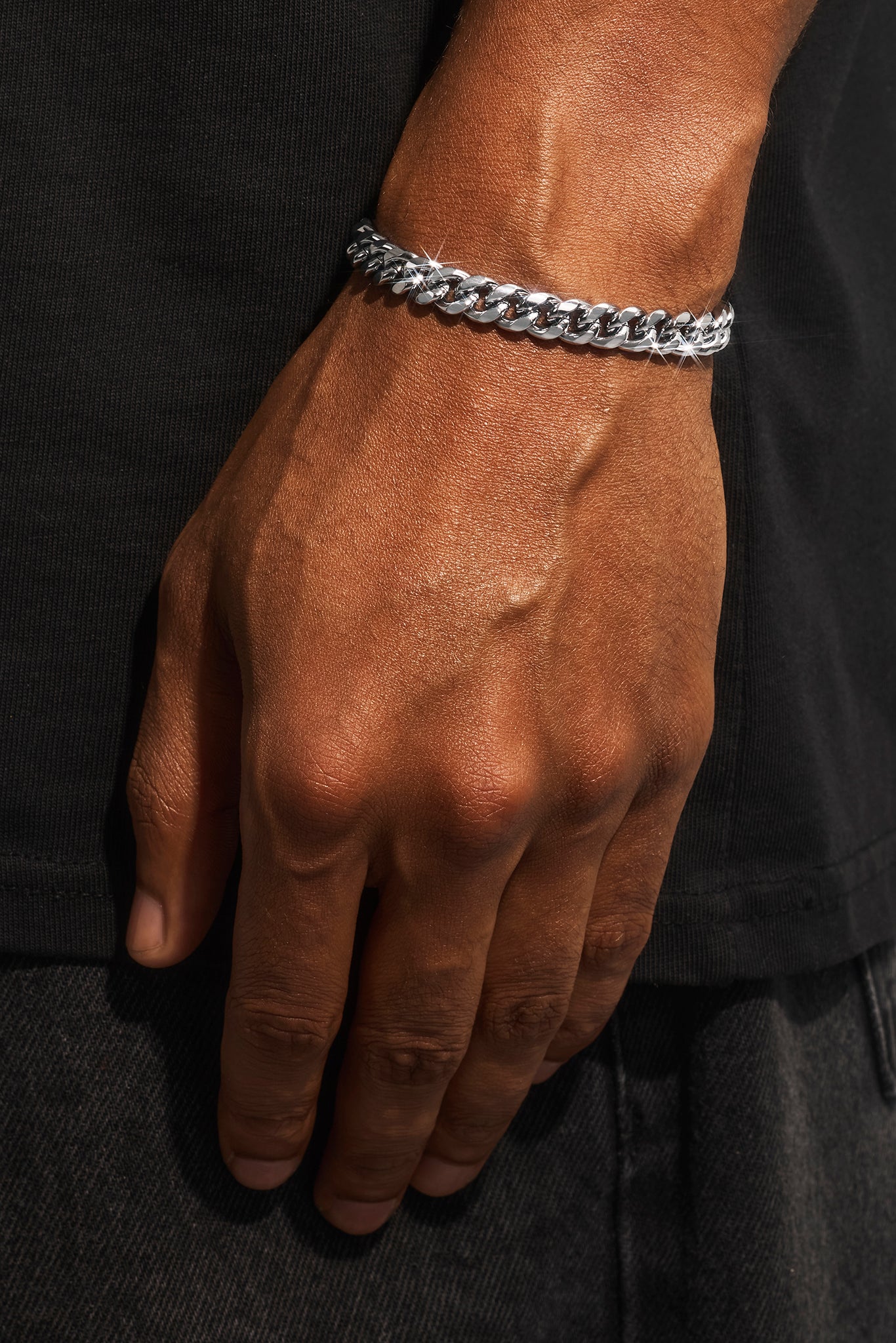 Miami Cuban Bracelet - 8mm - White