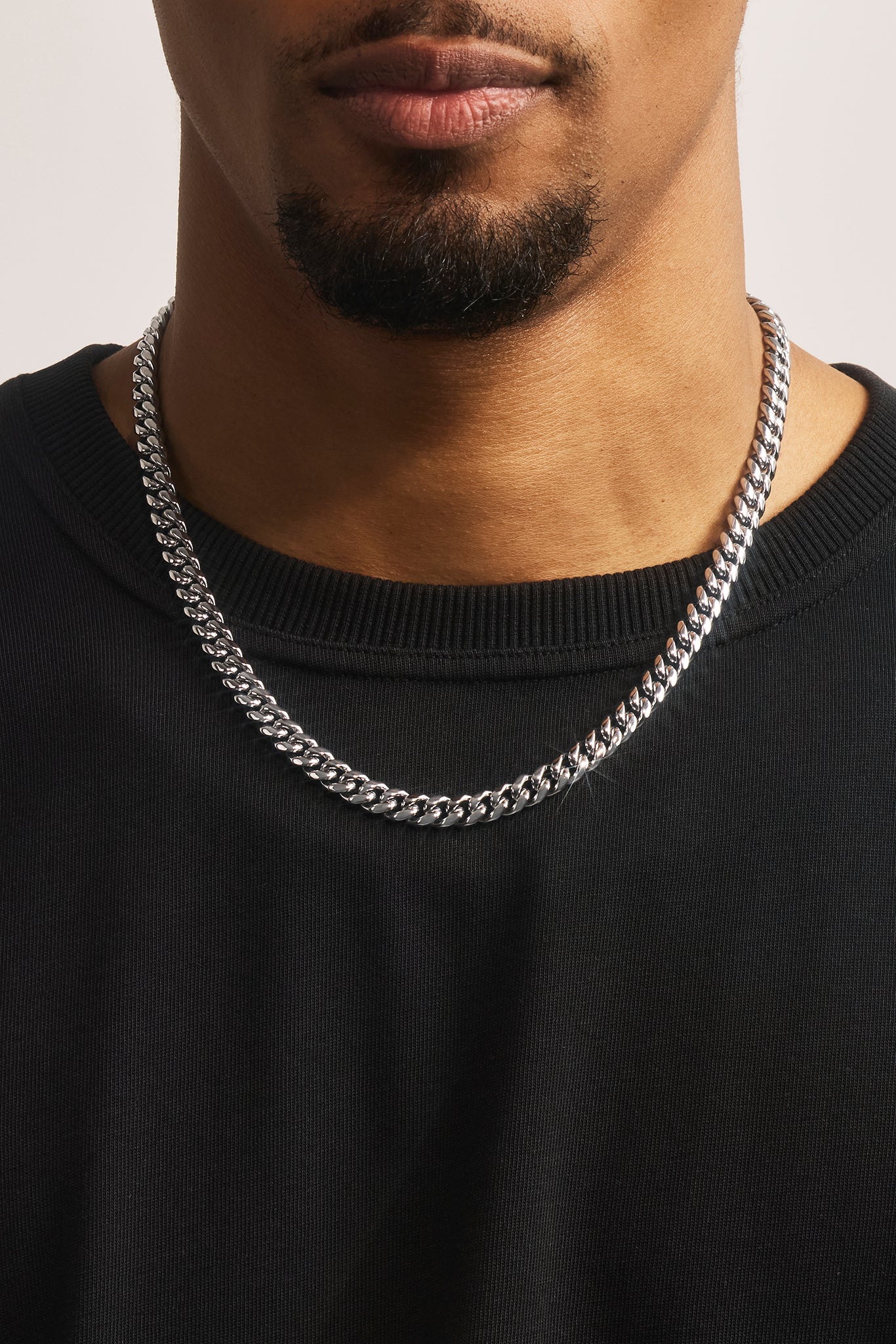 Miami Cuban Chain - 8mm - White