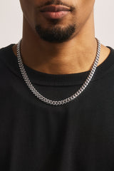 Miami Cuban Chain - 8mm - White