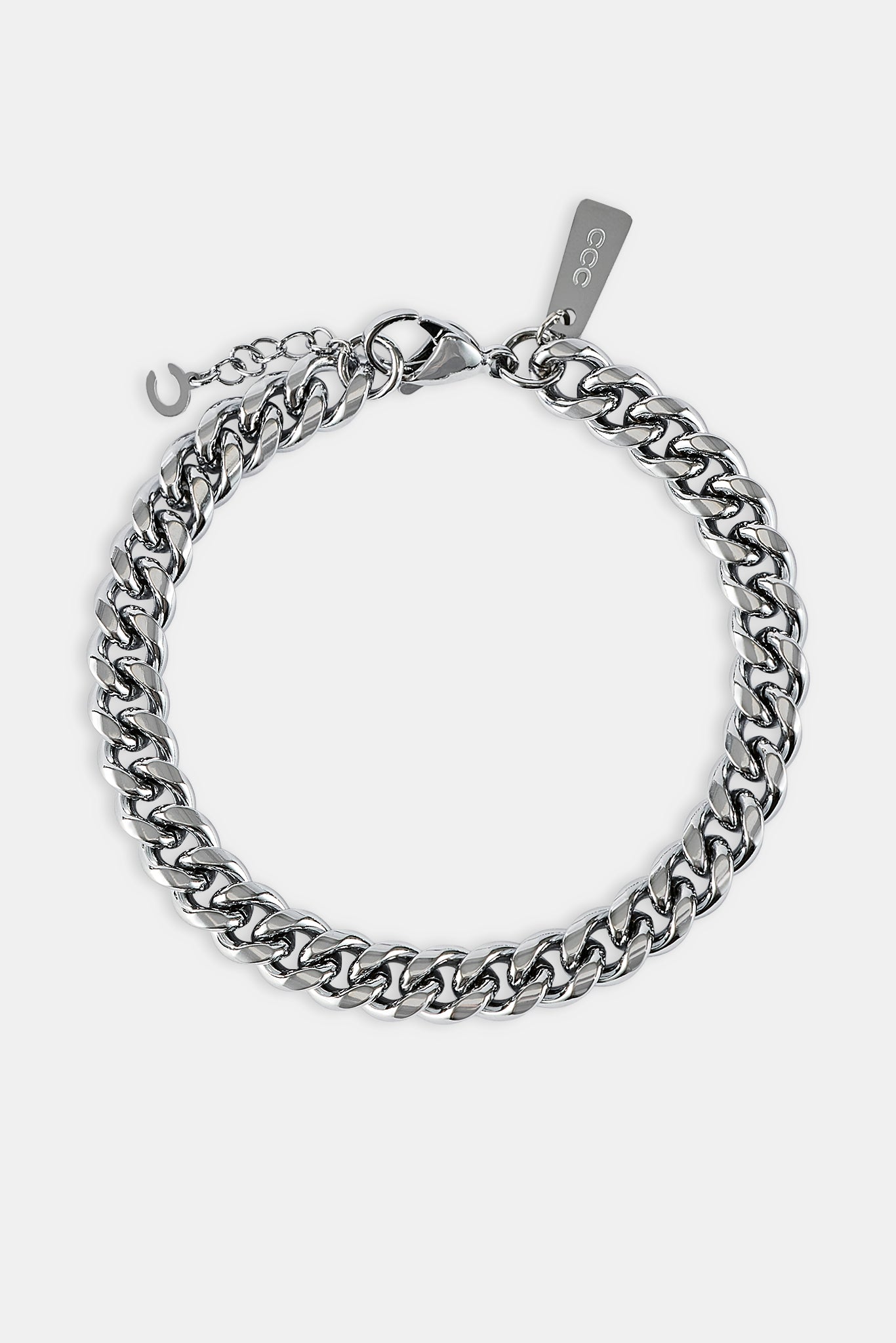 Miami Cuban Bracelet - 8mm - White