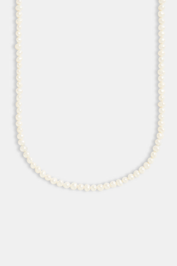 4mm Pearl Necklace