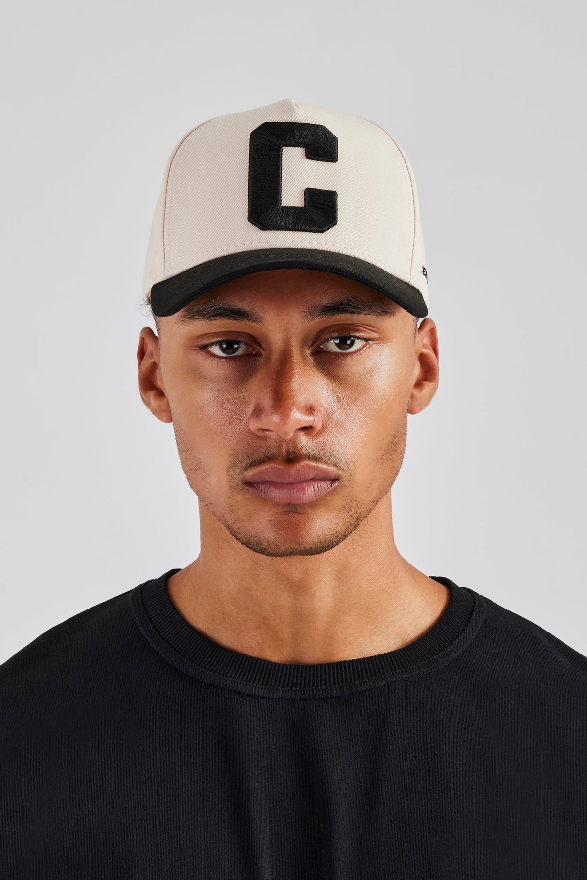 Off-White Cream Cap with Embroidered Arrow Richardson Arrow CR Cap – Chief Joseph Ranch main image 3