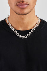 10mm Iced Infinity Link Chain