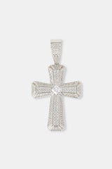 45mm Iced Cross Pendant