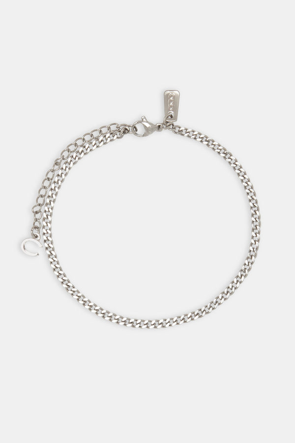Micro Cuban Anklet - 3mm