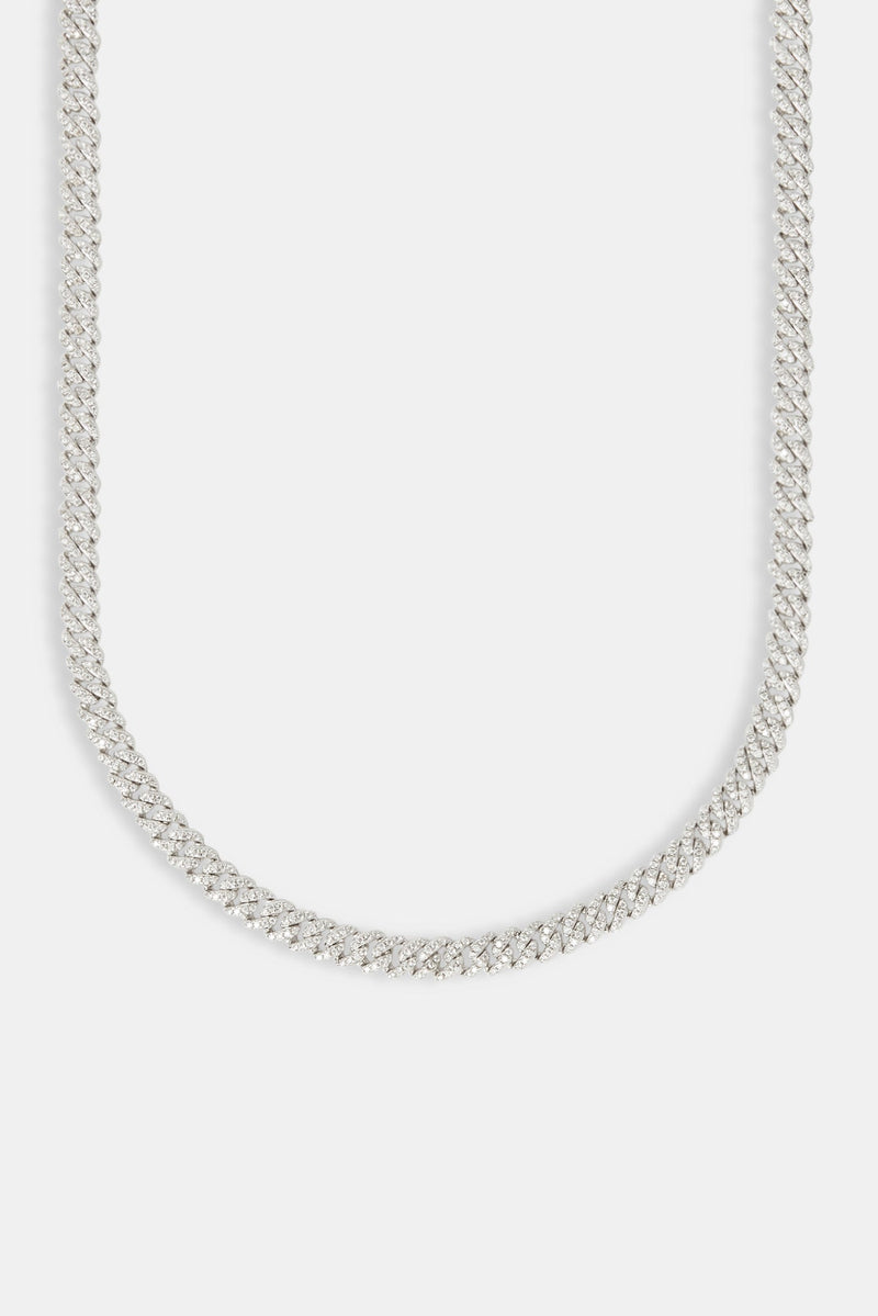 Moissanite Cuban Chain - 6mm