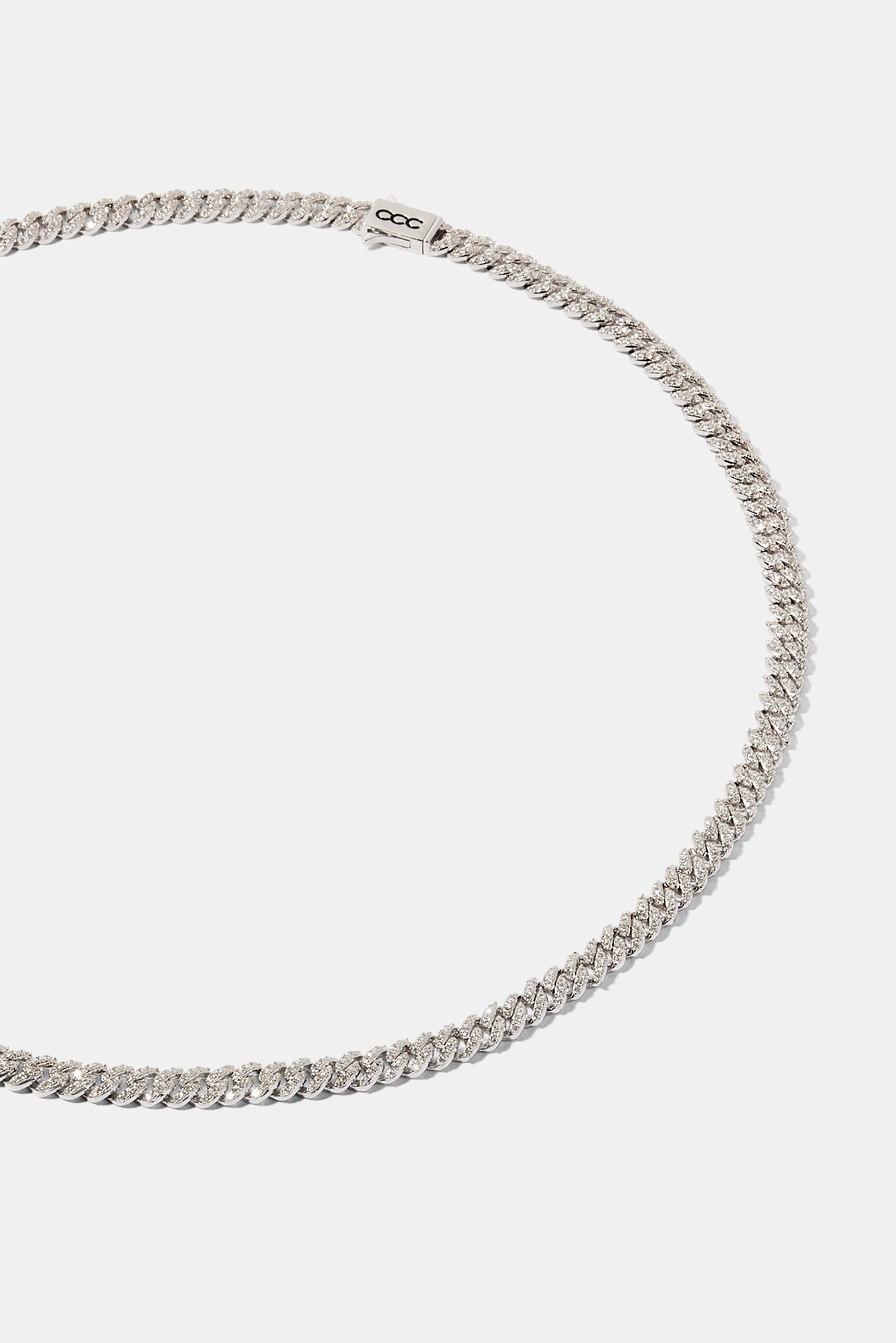 Moissanite Cuban Chain - 6mm