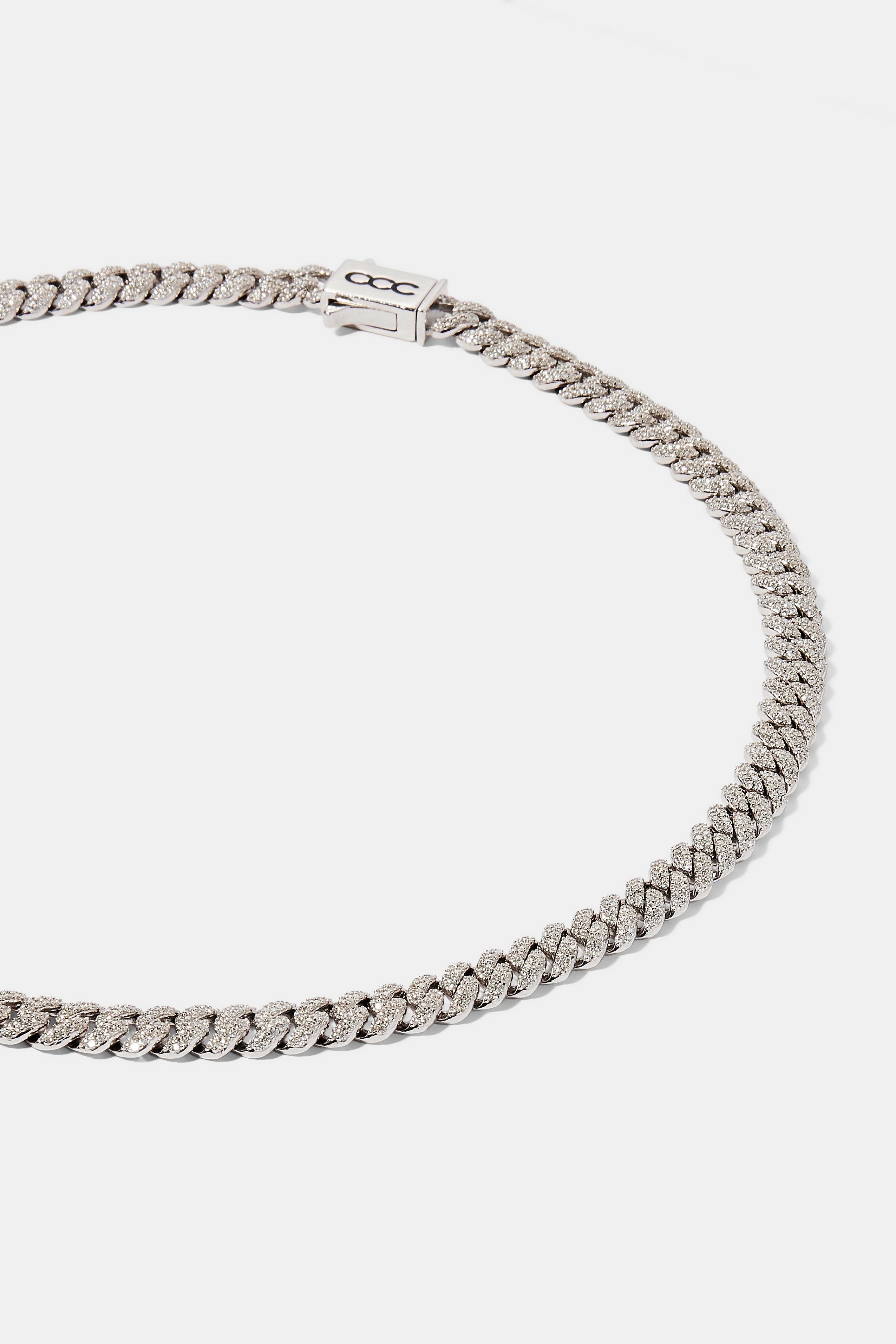 8mm Moissanite Cuban Chain