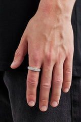 Moissanite Band Ring - 5mm