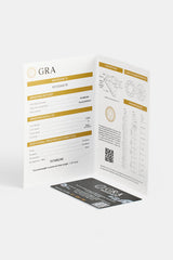 Moissanite Double Row Ring - 5mm