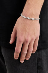 Moissanite Oval Cluster Bracelet - 6mm