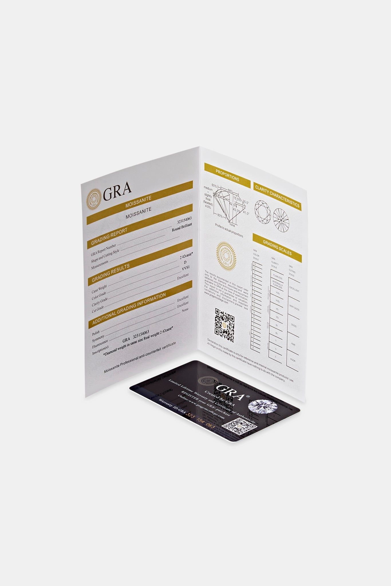 Moissanite Square Cut Stud Earrings - 6mm