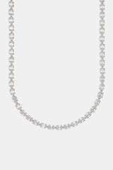 Oval CZ Tennis Chain - 6mm