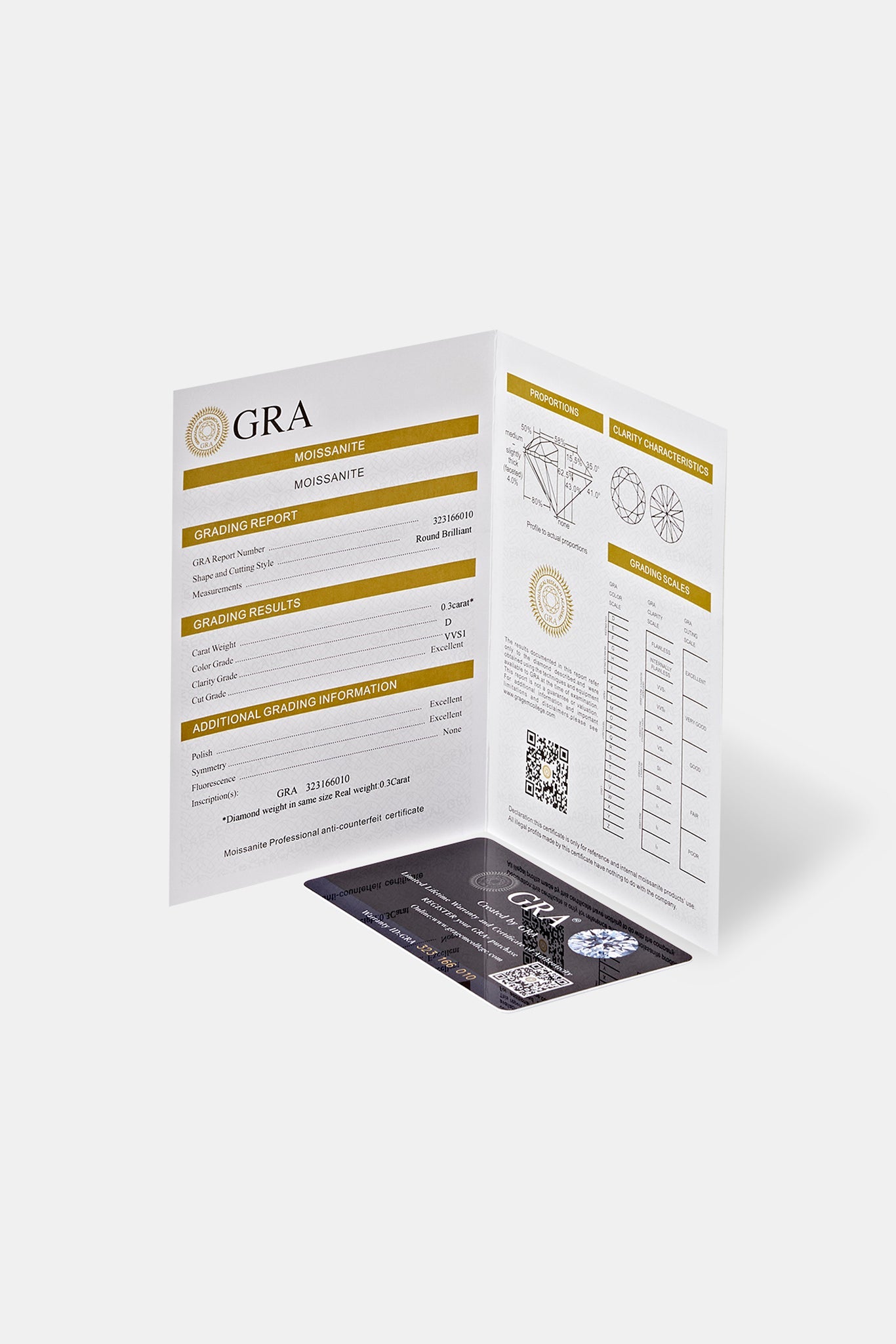 Moissanite Light Blue Cluster Stud Earrings - 5.5mm