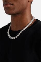 10mm Clustered Tennis Chain