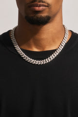 Iced Cuban Chain - 12mm - White
