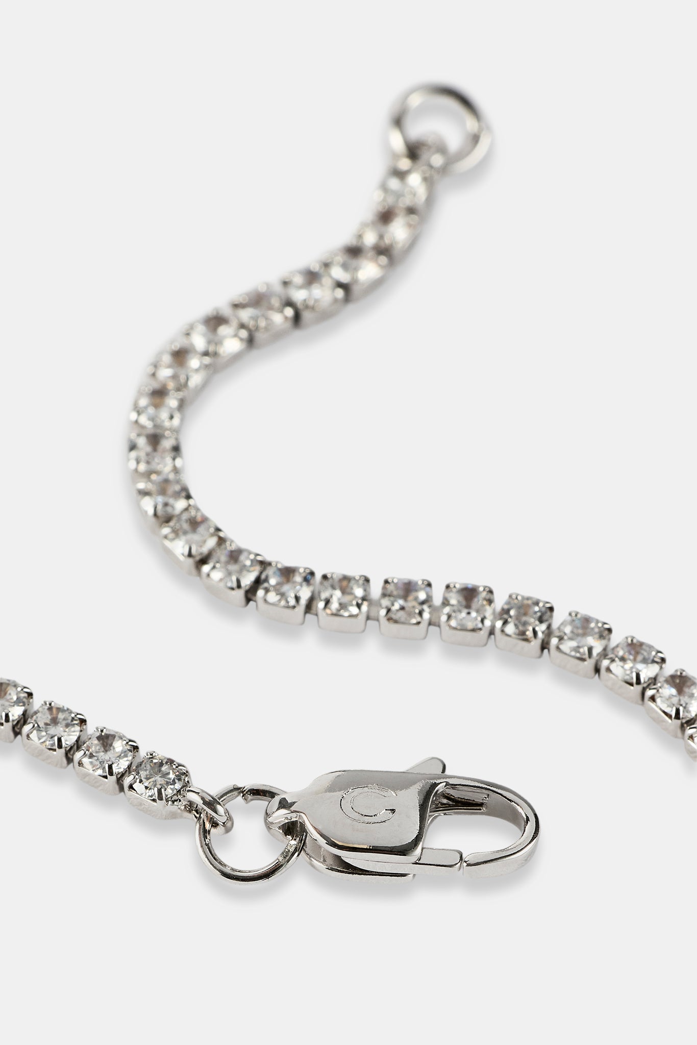 も*。様 CERNUCCI アーセナル公式 ネックレスWhite Gold 2.5mm Micro Tennis Chain – Cernucci US