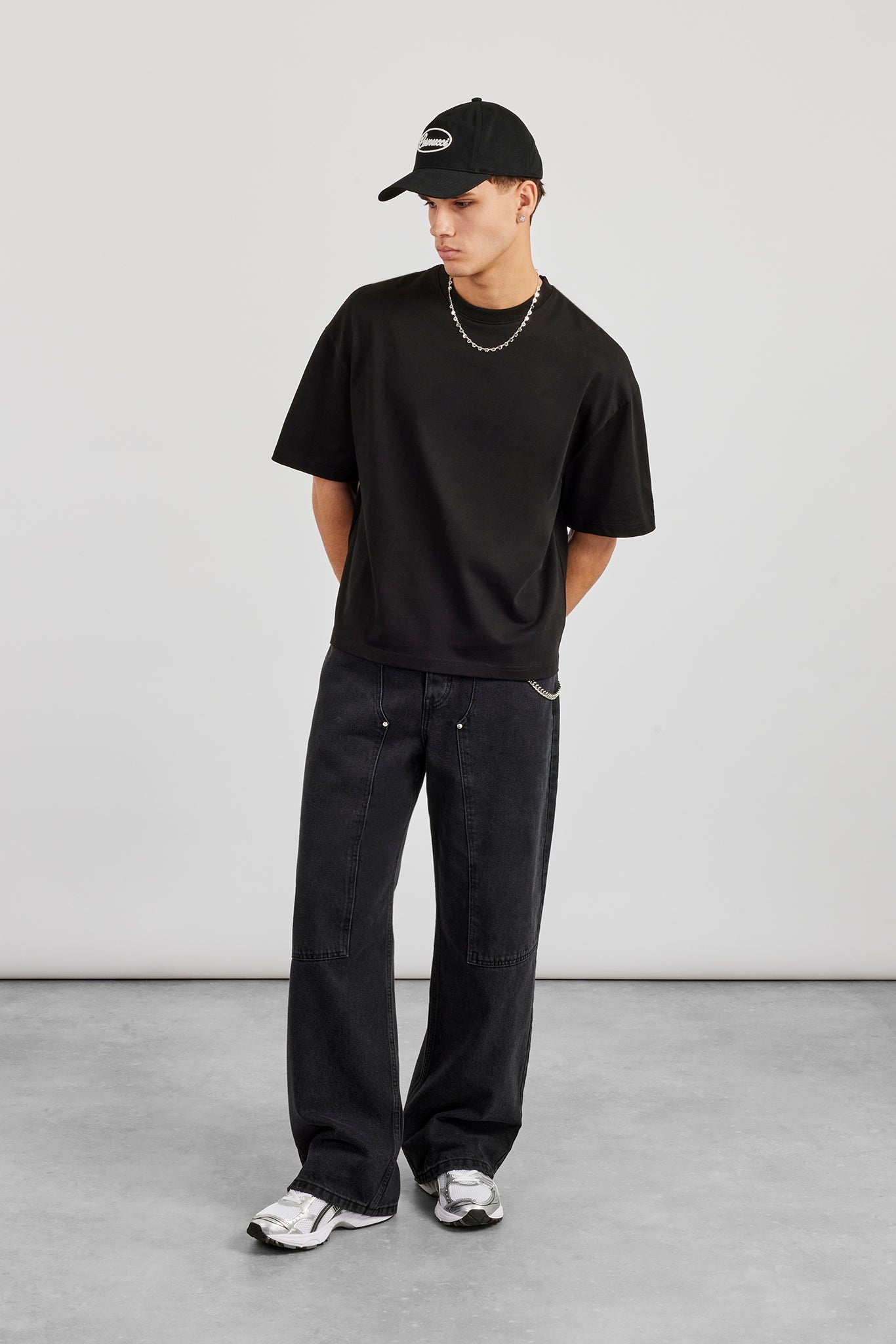 Cernucci Boxy T-Shirt - Black