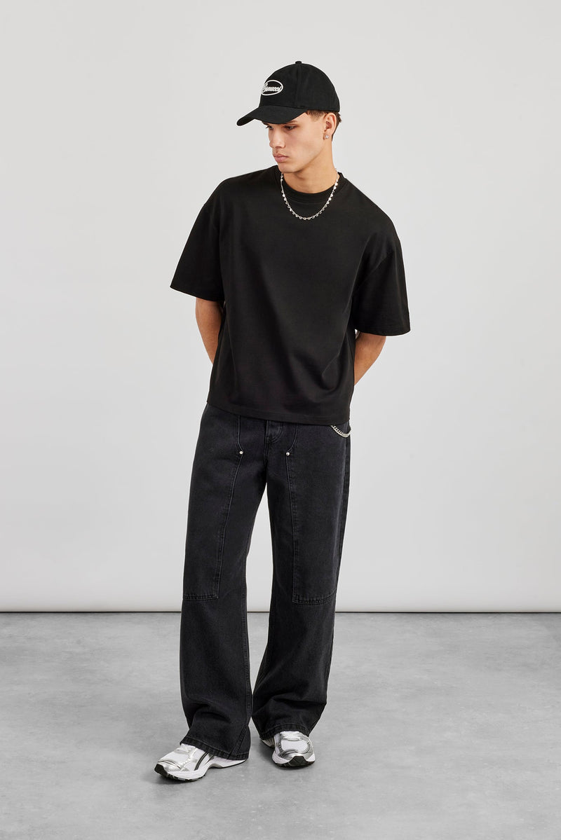 Cernucci Boxy T-Shirt - Black