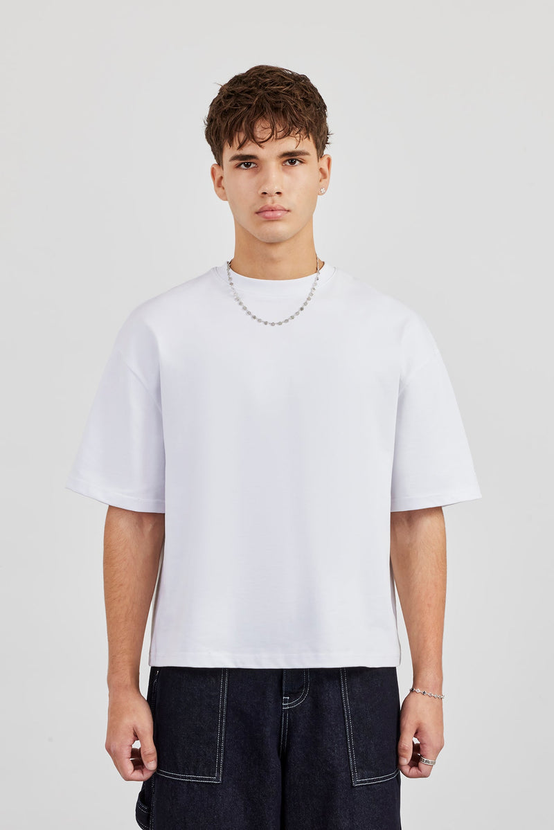 Cernucci Boxy T-Shirt - White