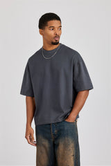 Cernucci Boxy T-Shirt - Charcoal